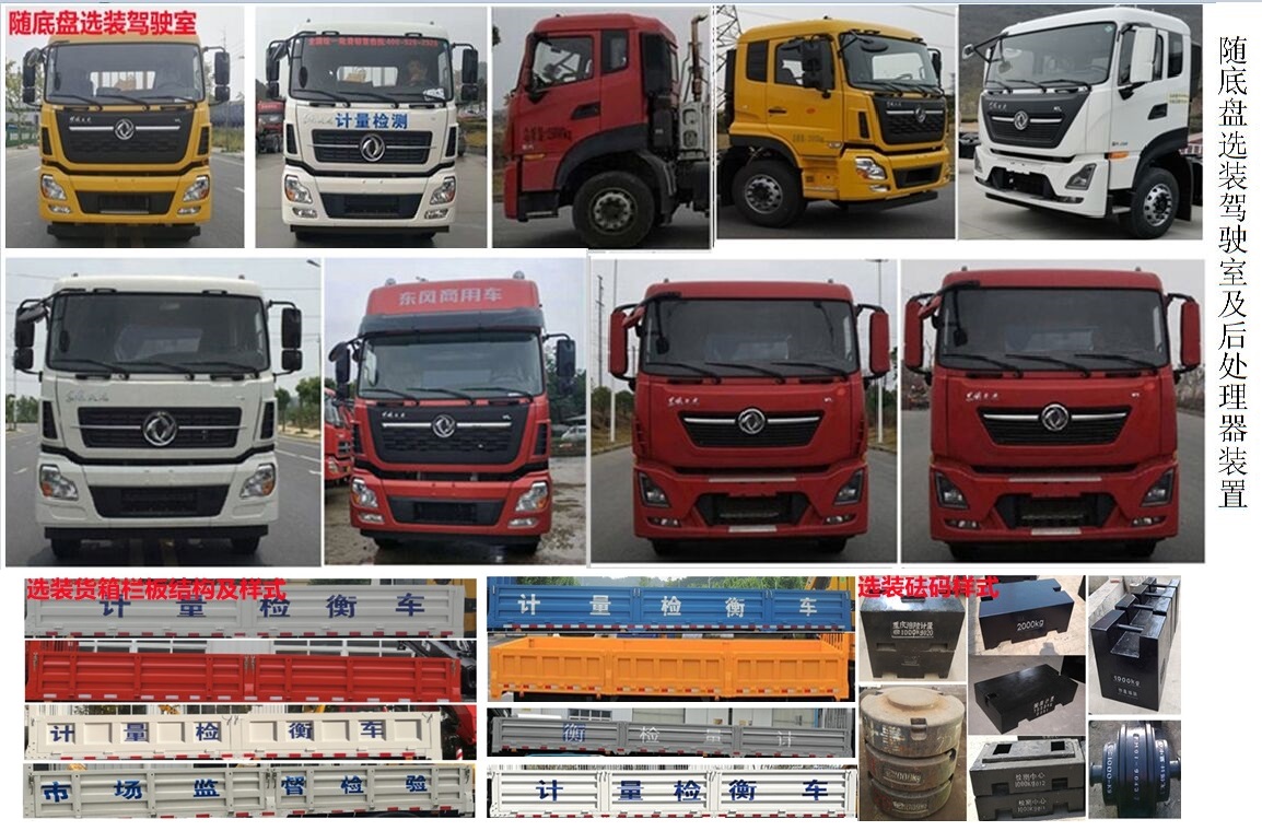 匯斯誠牌DWJ5250JJHD6計量檢衡車公告圖片