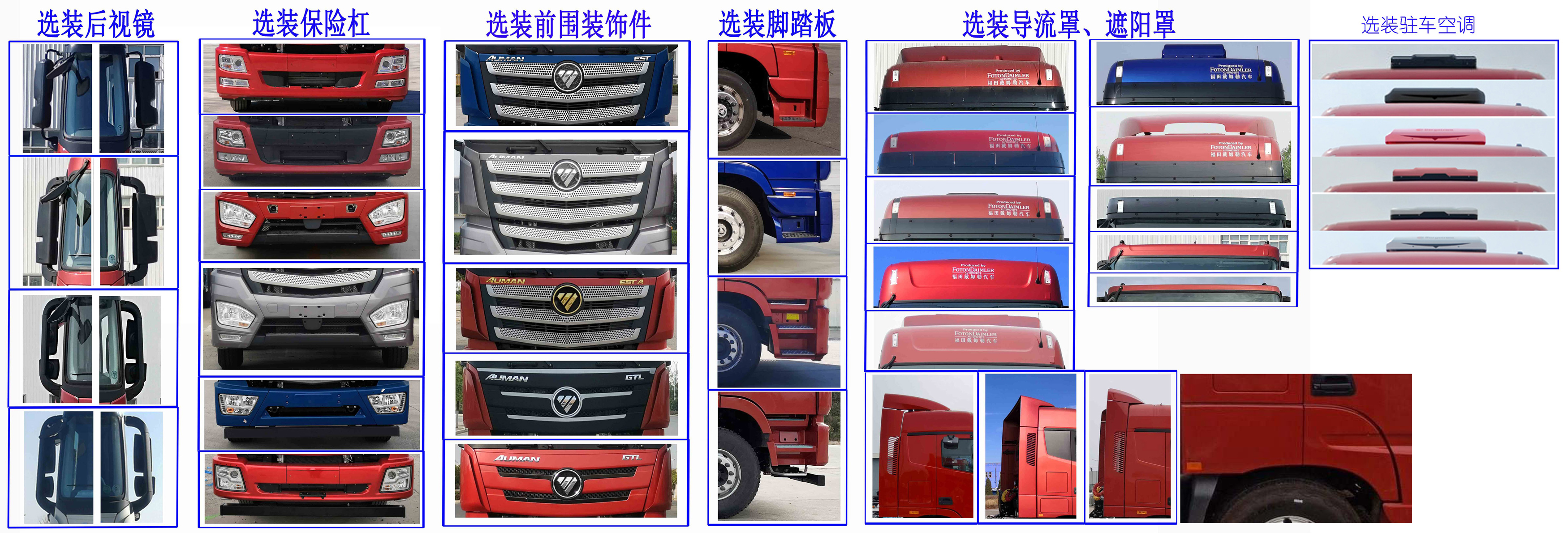 欧曼牌BJ4259Y6DHL-15半挂牵引车公告图片