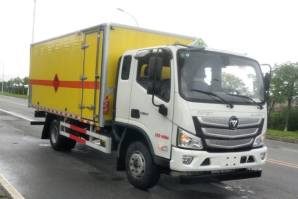 易燃气体厢式运输车