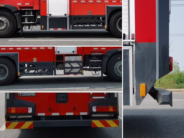 江特牌JDF5190GXFSG80/Z6水罐消防車公告圖片