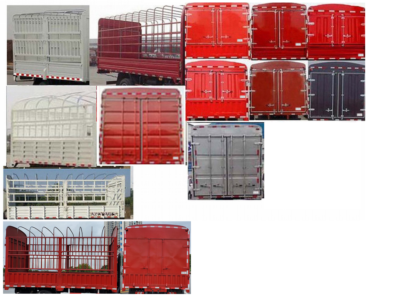 陜汽牌SX5090CCYNP6331倉柵式運輸車公告圖片