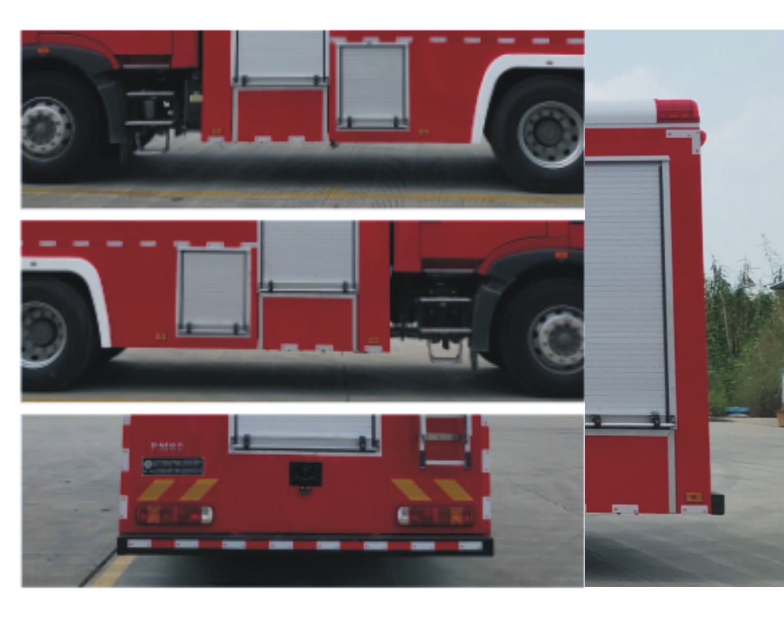 博利牌BLT5190GXFPM80/Z6泡沫消防车公告图片