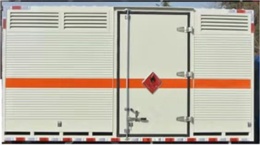 鸿星达牌SJR5080XRQ-6易燃气体厢式运输车公告图片