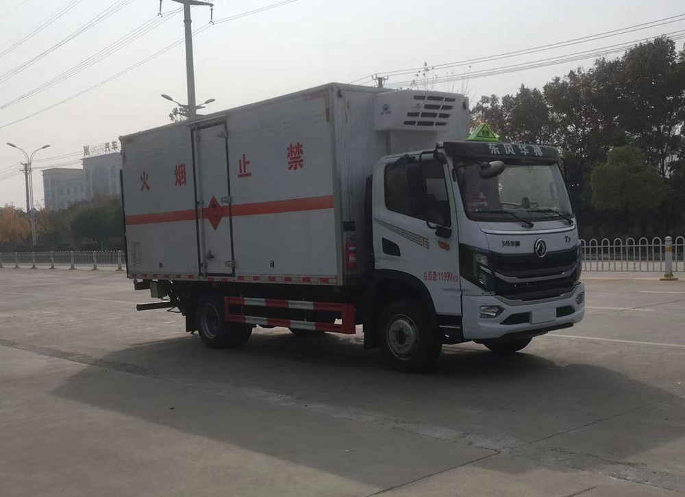 楚飞牌CLQ5121XRY6E易燃液体厢式运输车公告图片