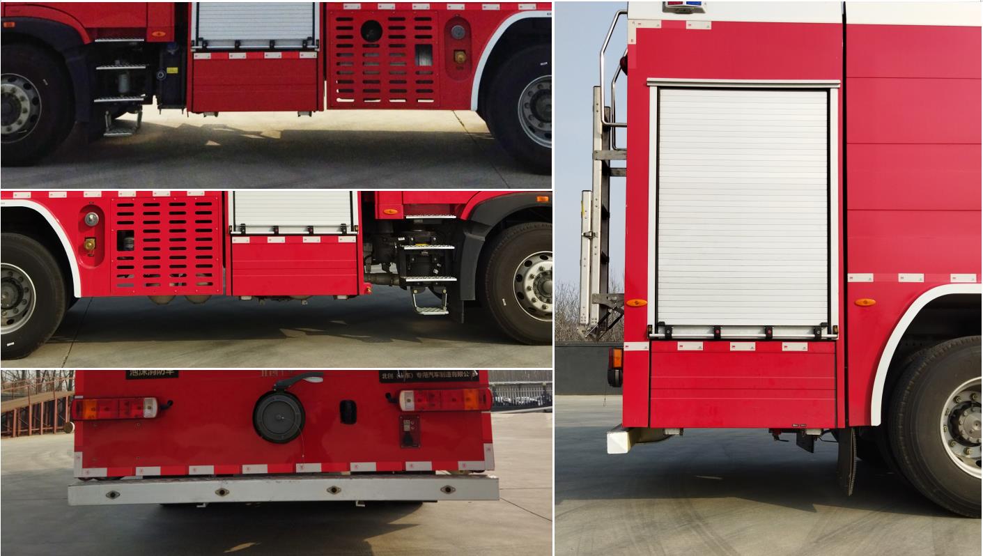 北創(chuàng)千乘牌BCL5196GXFPM80/H泡沫消防車公告圖片