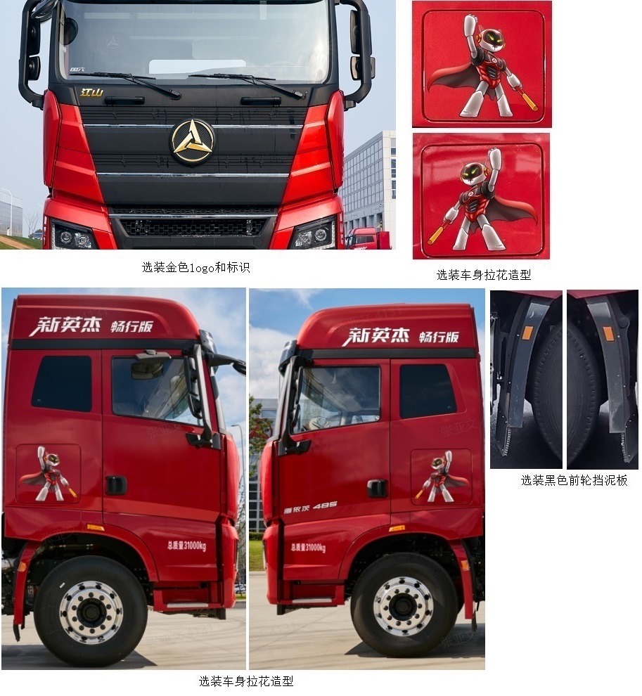 三一牌HQC5310XYK5S1S13F翼開啟廂式車公告圖片