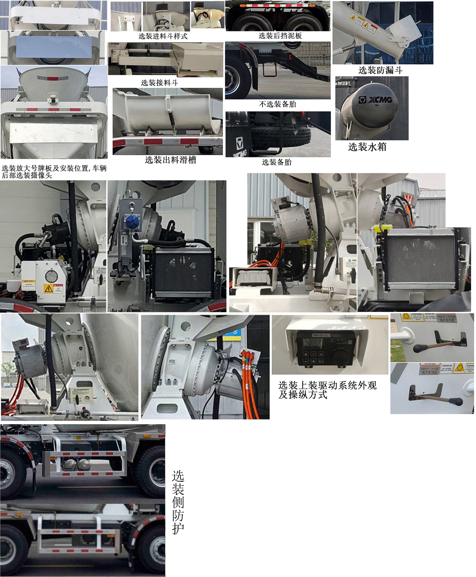 徐工牌XGA5310GJBBEVNEG纯电动混凝土搅拌运输车公告图片