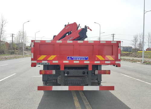 神百重工牌ABC5185JSQCA6隨車起重運輸車公告圖片