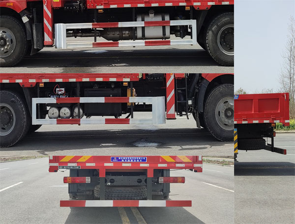 神百重工牌ABC5185JSQCA6隨車起重運輸車公告圖片