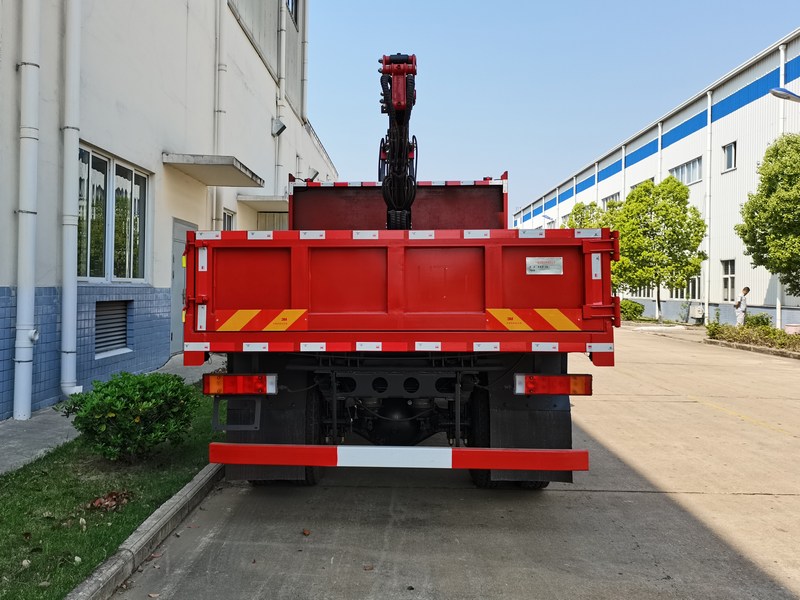 盟盛牌MSH5161ZZDG1B抓斗式垃圾車公告圖片