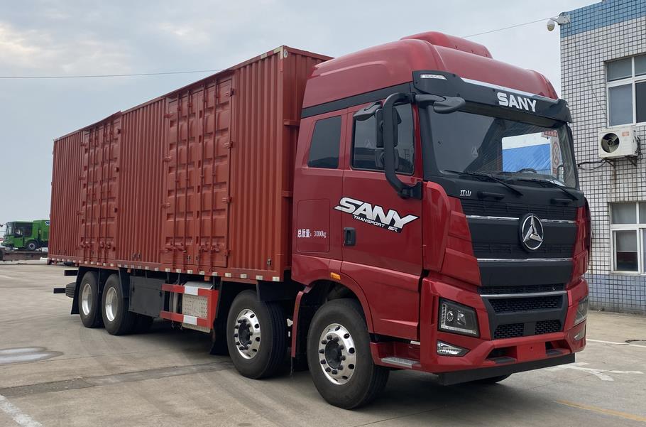 三一牌HQC5310XXY5S1S13F廂式運(yùn)輸車公告圖片