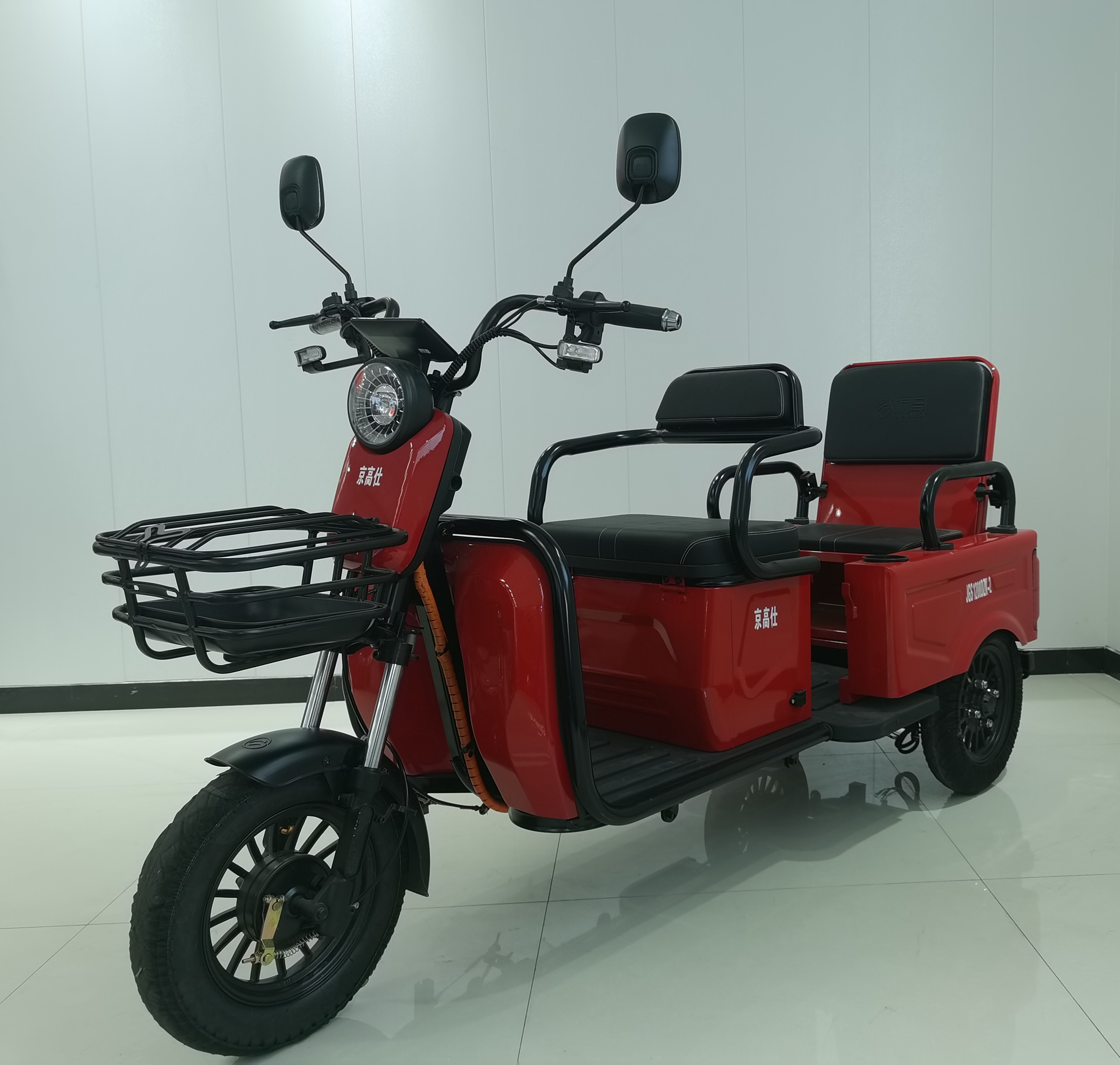 JGS1200DZK-2 京高仕牌纯电动前鼓式后鼓式电动正三轮摩托车图片