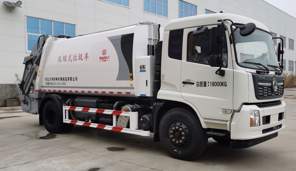 富岩汽车牌HWL5180ZYSPD压缩式垃圾车公告图片