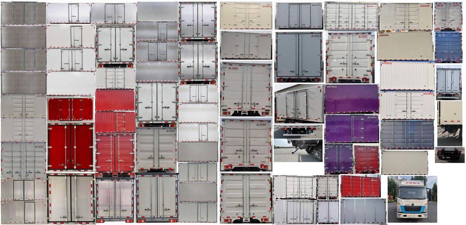 豪沃牌ZZ5047XXYG3314Z143BEV純電動廂式運輸車公告圖片