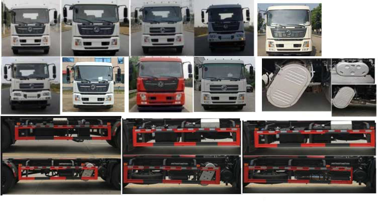 華威馳樂牌SGZ5180ZXXDF6車廂可卸式垃圾車公告圖片