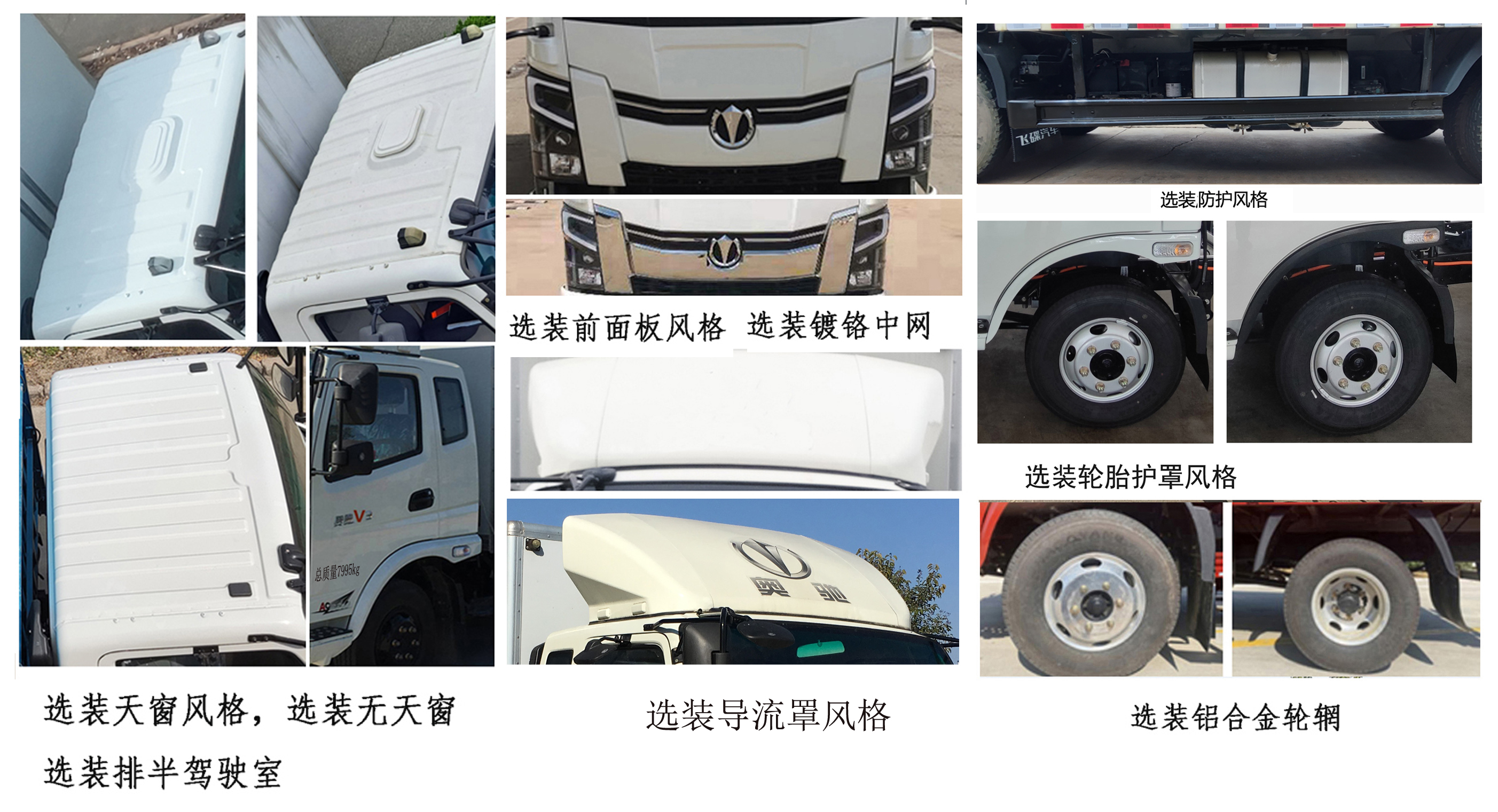 飛碟牌FD5081XXYW63K6-2廂式運(yùn)輸車公告圖片