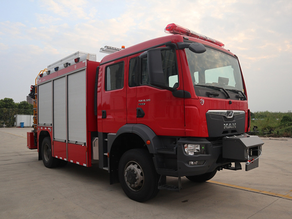JDX5130TXFJY128/M6型抢险救援消防车图片