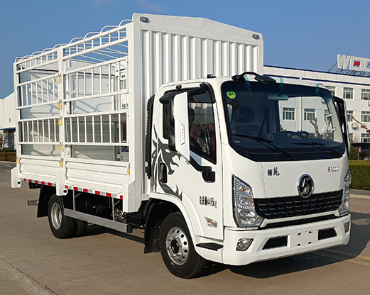陕汽牌YTQ5041CCYKH335仓栅式运输车公告图片