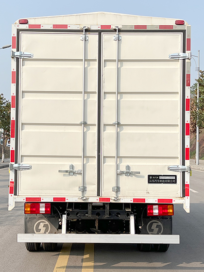 陜汽牌YTQ5041CCYKH338倉柵式運輸車公告圖片