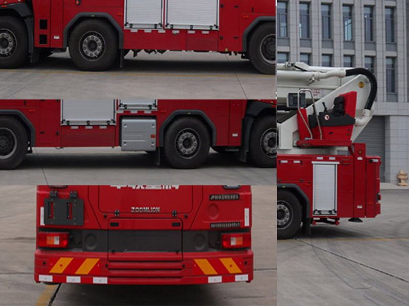 中聯(lián)牌ZLF5510JXFJP80舉高噴射消防車公告圖片