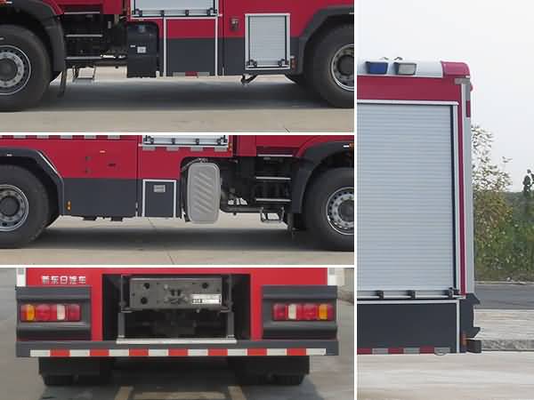 新东日牌YZR5280GXFPM120/T6泡沫消防车公告图片