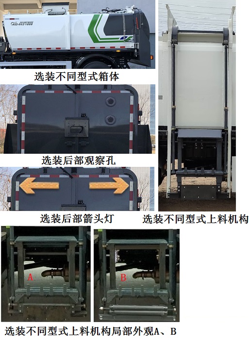 宇通牌YTZ5121TCA20D6餐廚垃圾車公告圖片