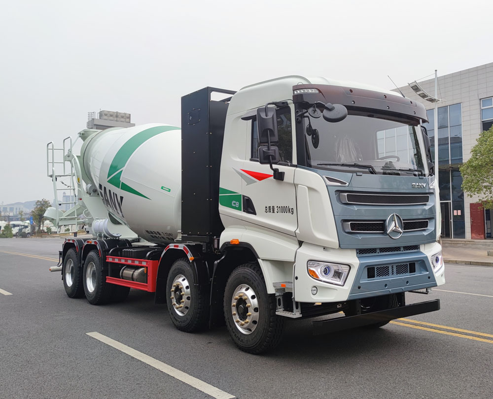 三一牌SYM5310GJB5BEV10換電式純電動混凝土攪拌運(yùn)輸車公告圖片