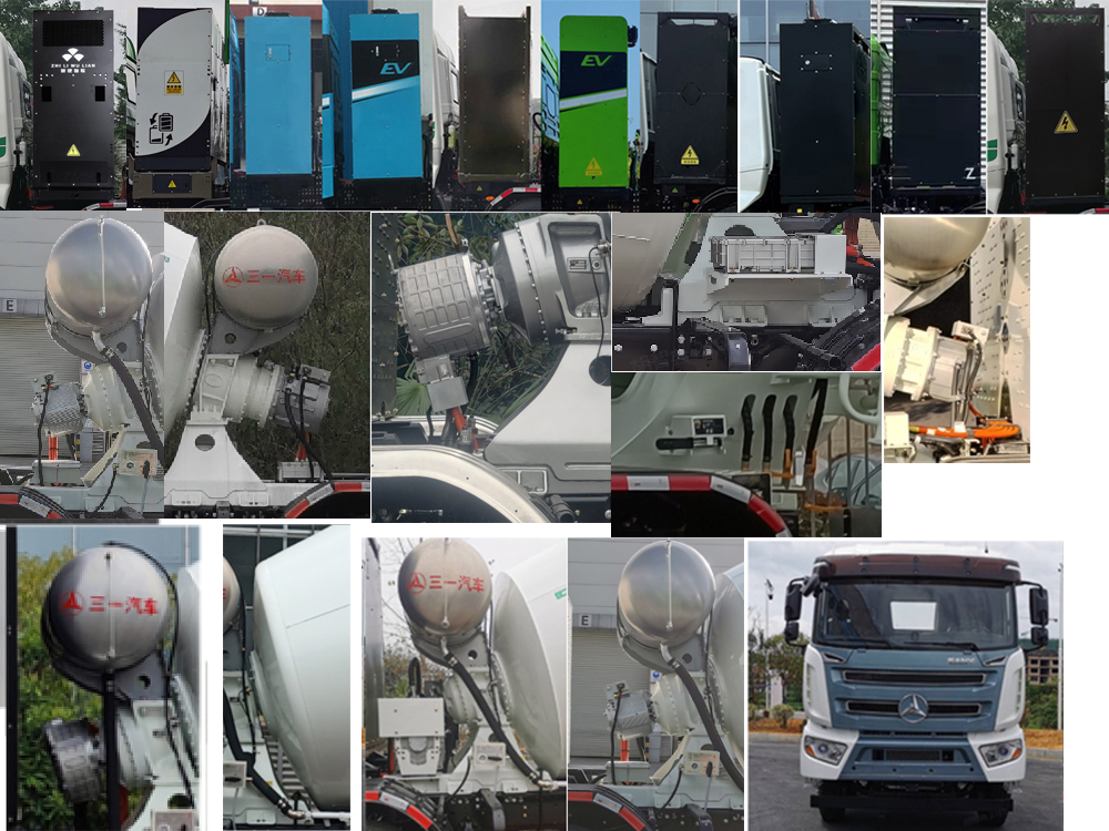 三一牌SYM5310GJB5BEV10換電式純電動混凝土攪拌運(yùn)輸車公告圖片