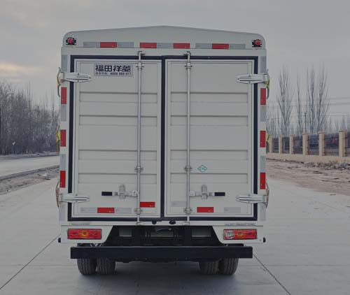 福田牌BJ5032CCY5AC6-17倉柵式運輸車公告圖片