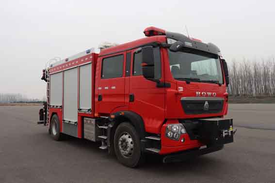 北安牌ZKX5140TXFJY120抢险救援消防车图片