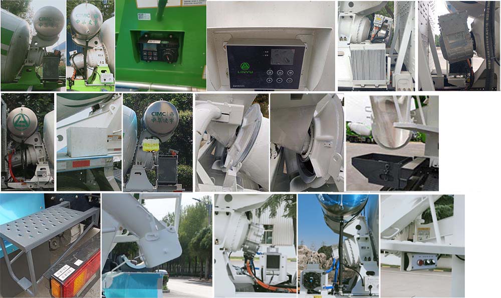 凌宇牌CLY5310GJB32BEV1純電動混凝土攪拌運輸車公告圖片