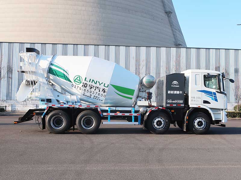 凌宇牌CLY5310GJB32BEV1純電動混凝土攪拌運輸車公告圖片