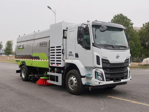 中聯(lián)牌ZBH5180TXSLZFCEV燃料電池洗掃車公告圖片