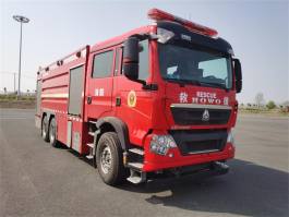 适航牌WKL5340GXFPM180泡沫消防车