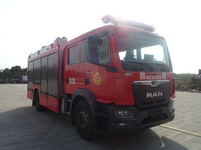 启敬牌QHV5160GXFSG60/M6水罐消防车公告图片