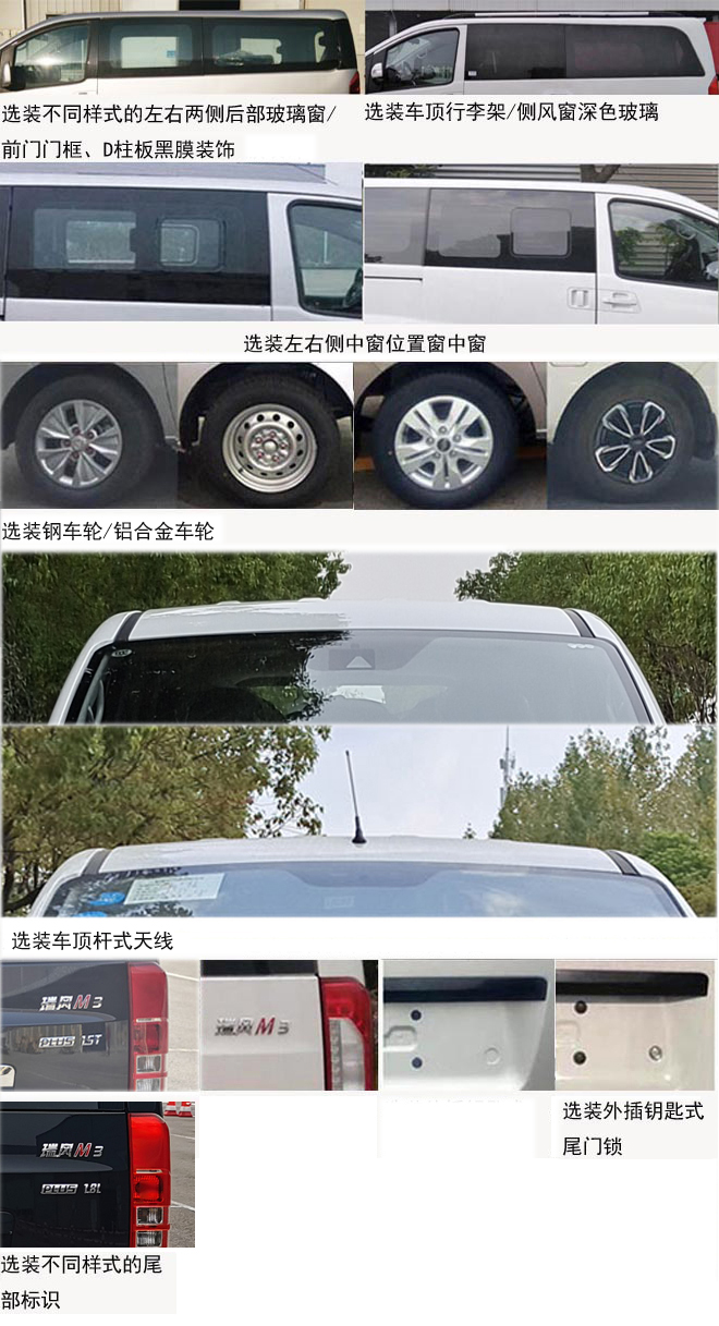 江淮牌HFC6511RA7C2S多用途乘用车公告图片