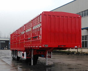 国世华邦牌13米34吨3轴仓栅式运输半挂车(XHB9401CCYEB)