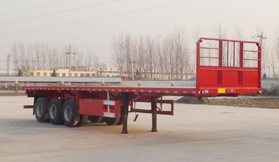新宏东牌13米34吨3轴平板运输半挂车(LHD9401TPB)