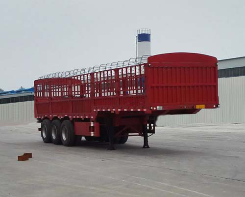 龙恩牌10.5米34.8吨3轴仓栅式运输半挂车(LHE9402CCYE)