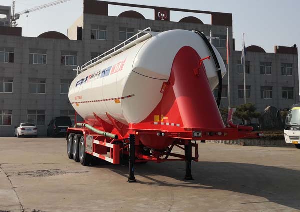 通亚达牌11.6米32吨3轴中密度粉粒物料运输半挂车(CTY9400GFLLG39)