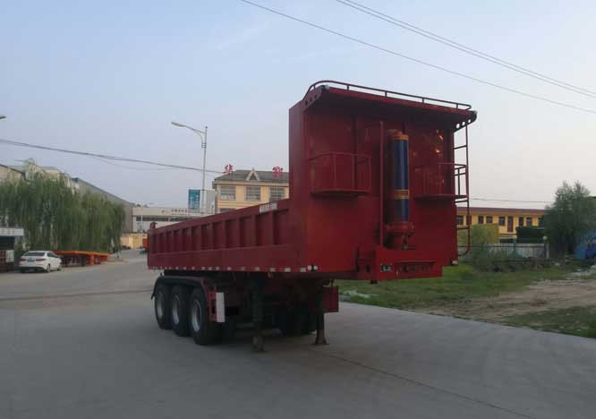 华郓达牌9.5米32.7吨3轴自卸半挂车(FL9402Z)