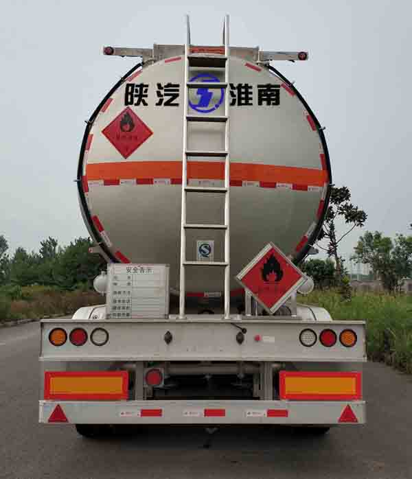 陕汽牌SHN9400GRYP448铝合金易燃液体罐式运输半挂车公告图片