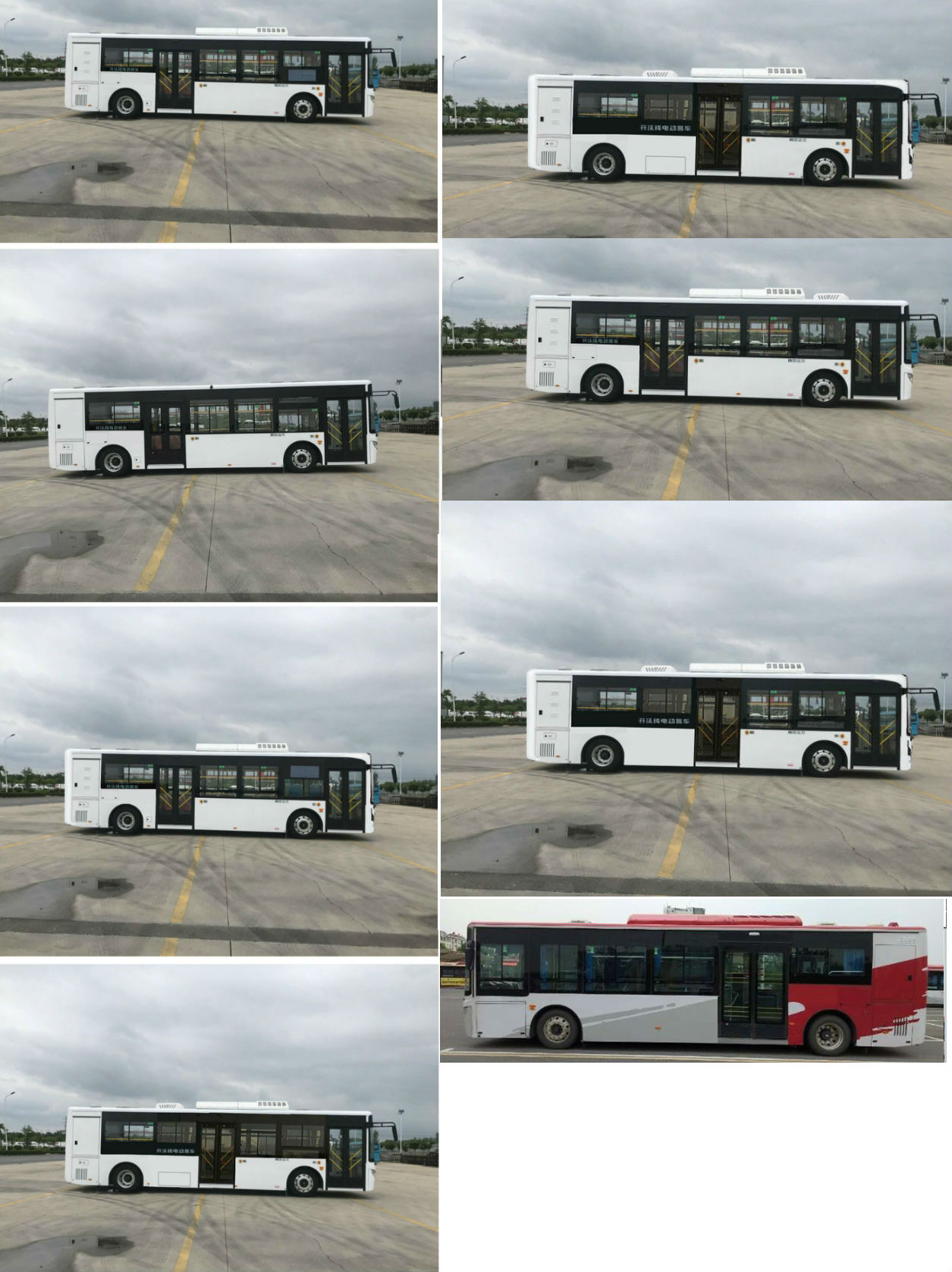 创维牌NJL6100EV11纯电动低入口城市客车公告图片