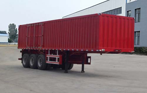 天威达牌9.8米32.2吨3轴厢式运输半挂车(LTW9401XXY)