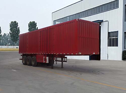 天威达牌11.5米33.1吨3轴厢式运输半挂车(LTW9402XXY)