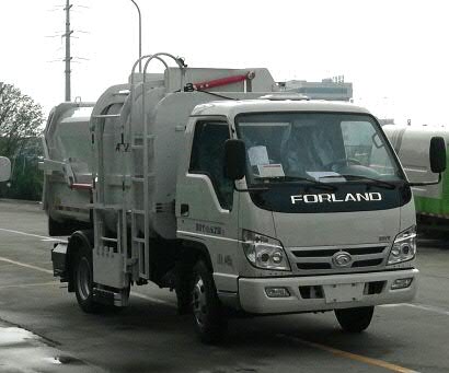 福田牌BJ5042ZZZE6-H1自装卸式垃圾车