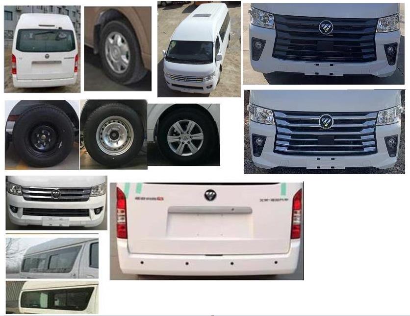 福田牌BJ5039XBY-E1殯儀車公告圖片