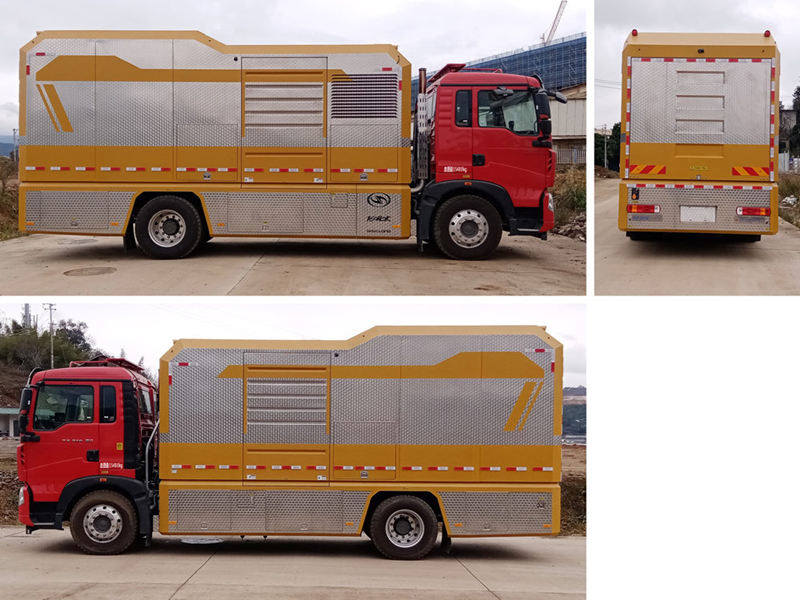 龍吸水牌FLG5150TPS63Z大流量排水搶險(xiǎn)車公告圖片