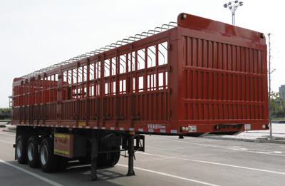 瑞宜达牌9.5米35吨3轴仓栅式运输半挂车(LLJ9403CCY)