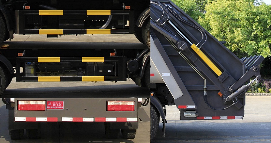 凱力風牌KLF5120ZYSE6壓縮式垃圾車公告圖片